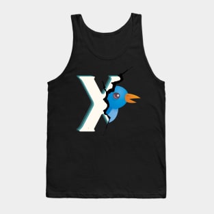 Bird Tweet X Tank Top